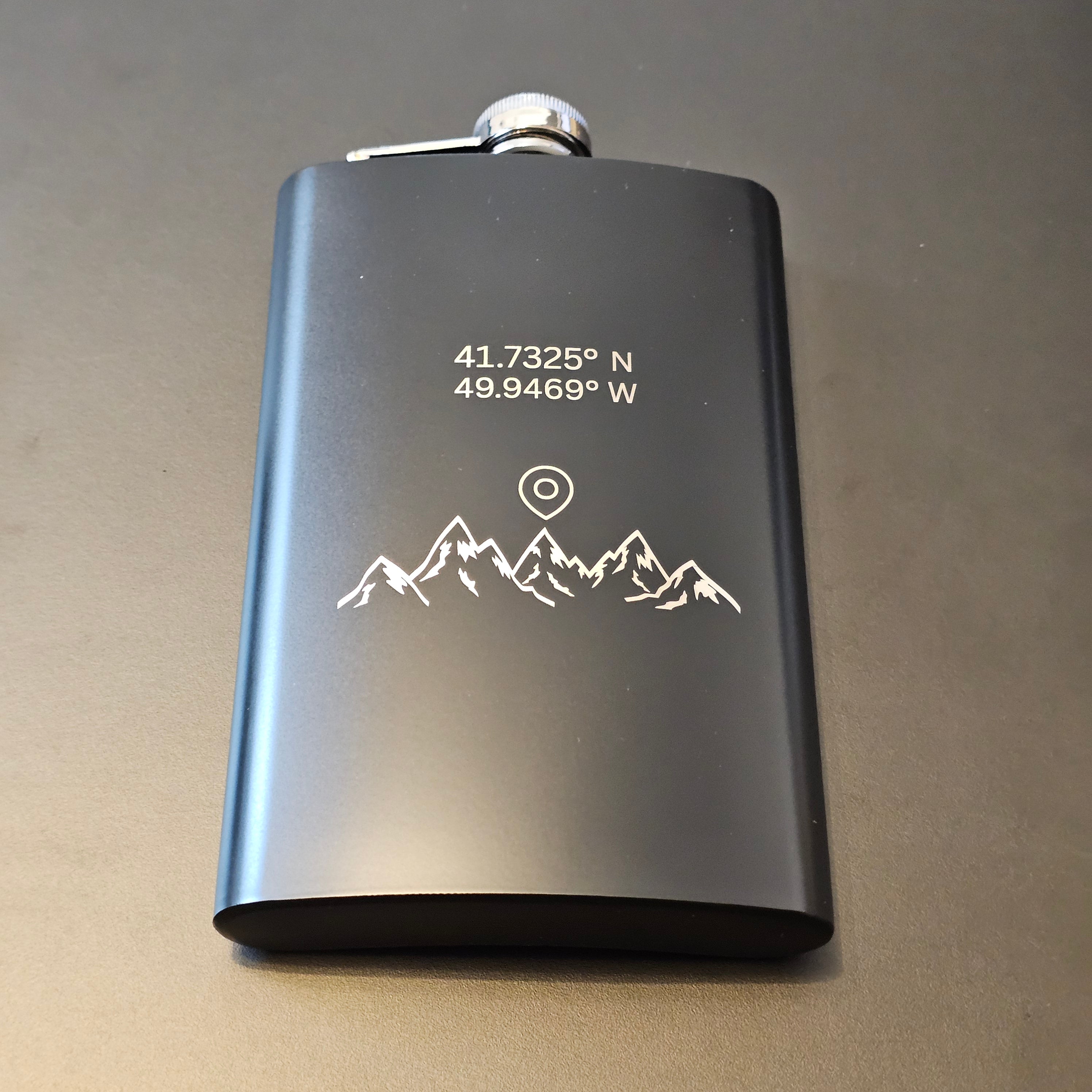 Flachmann mit Individueller Gravur