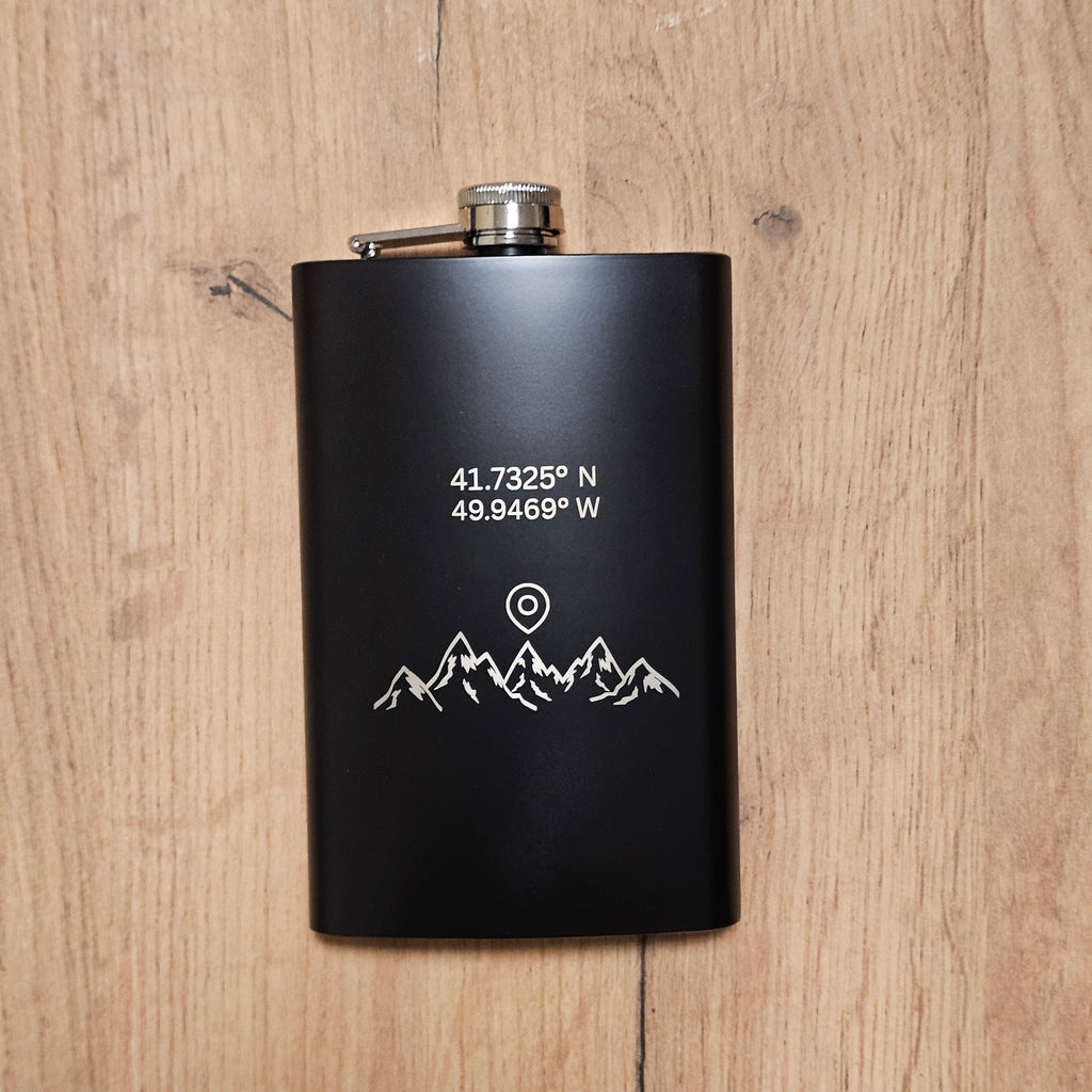 Flachmann mit Individueller Gravur