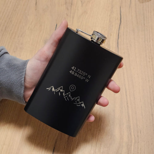 Flachmann mit Individueller Gravur