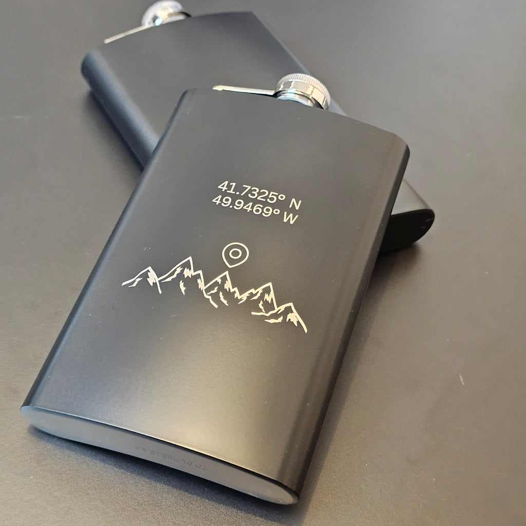 Flachmann mit Individueller Gravur