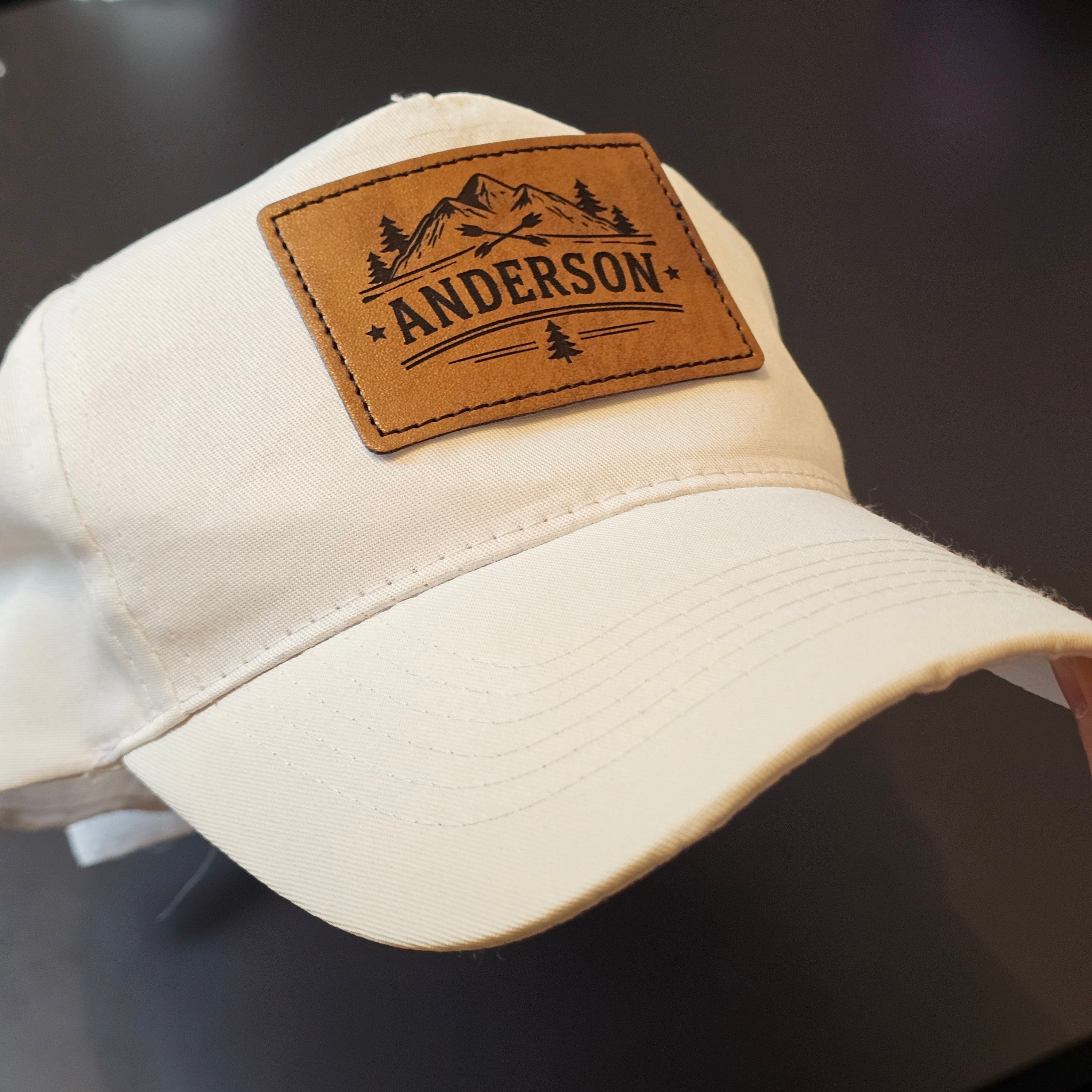 Bügelpatch aus Kunstleder