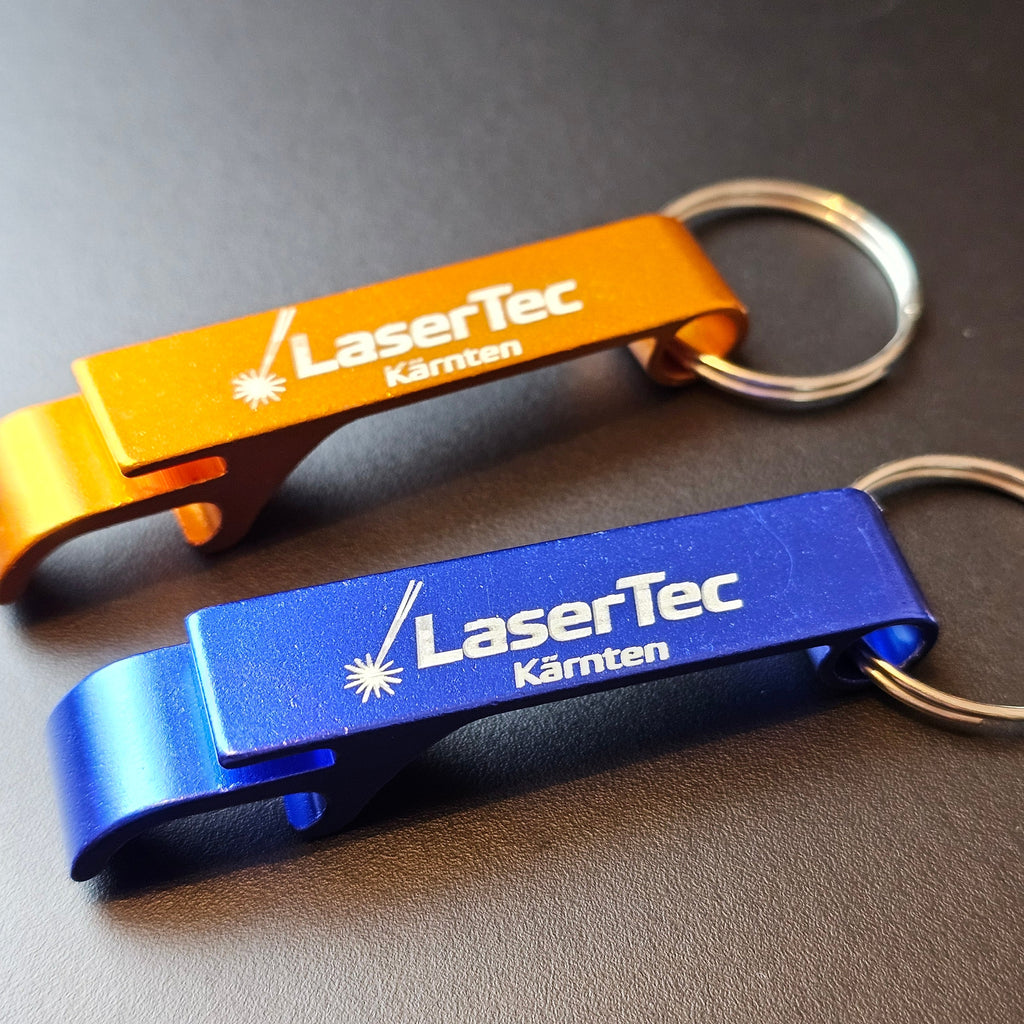 Flaschenöffner Eloxiert – graviert (20 Stk)