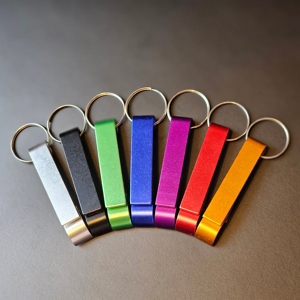 Flaschenöffner Eloxiert – graviert (20 Stk)