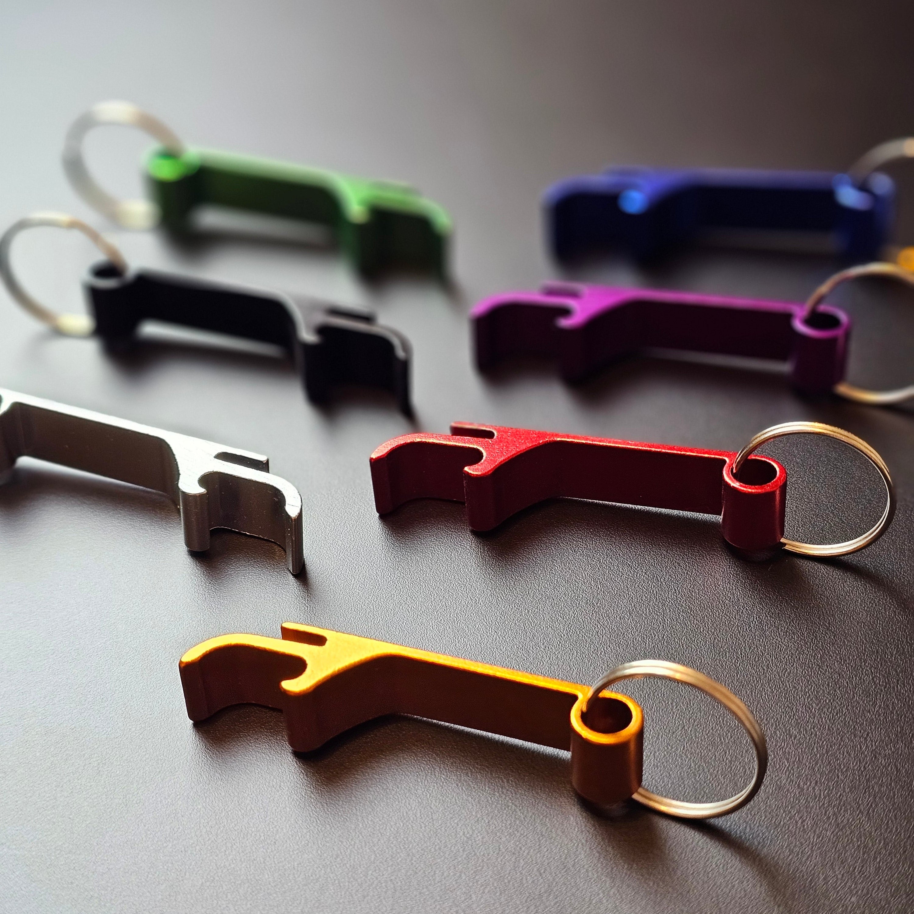 Flaschenöffner Eloxiert – graviert (20 Stk)