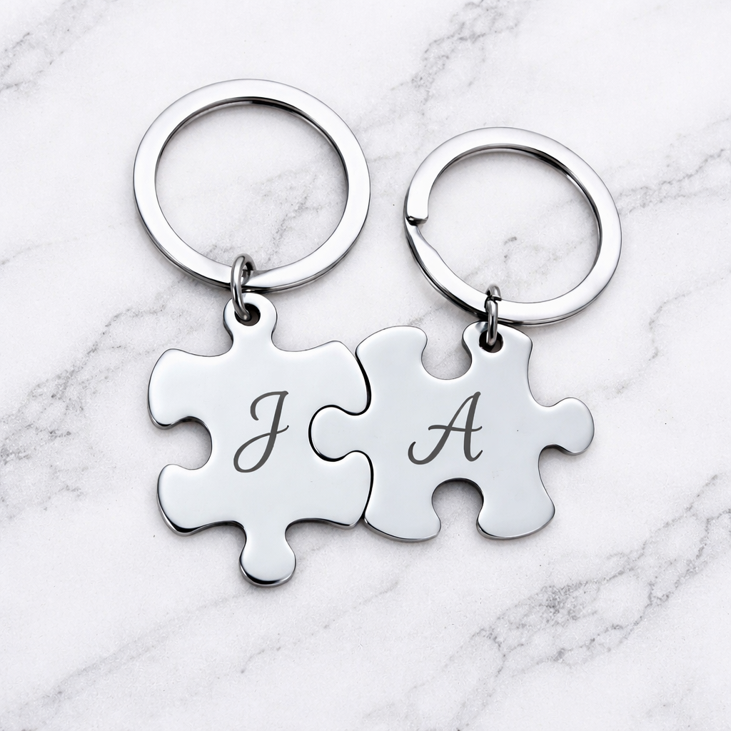 Personalisierte Puzzleteile (2Stk)